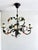 French Tole 5-Light Chandelier with Lemons and Tangerines by J. P. Ryckaert, 1985-1995 For Sale - Image 4 of 15