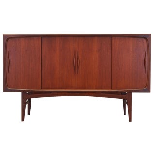 Danish Teak Highboard, 1970s For Sale