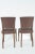 1950s 1950s Vintage French Brown Dining Chairs - Set of 4 For Sale - Image 5 of 13
