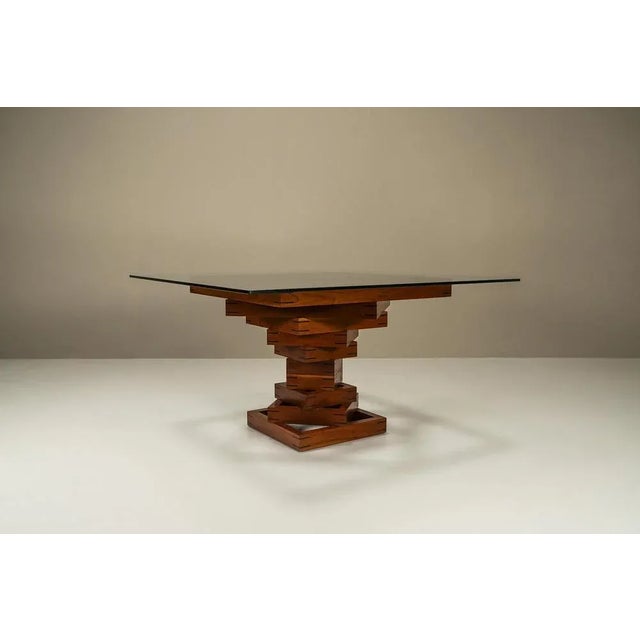 Dining table model “Corinto” by Ferdinando Meccani for Meccani Arredamento.An anything but modest dining room table is the...
