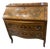 Italian Marquetry Bombe Secretaire Desk with Drop-Front, 1950s For Sale
