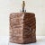 Ceramic Organic Modern Sculpted Brown Ceramic Table Lamp For Sale - Image 7 of 7