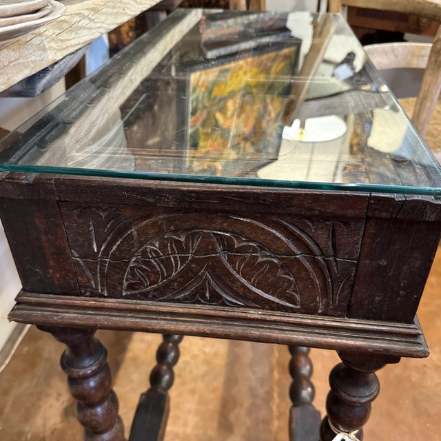 Wood English Oak Table For Sale - Image 7 of 7