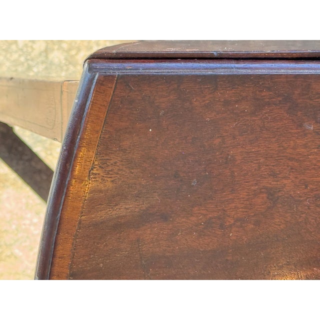 19th Century Mahogany Pembroke Table For Sale - Image 10 of 13