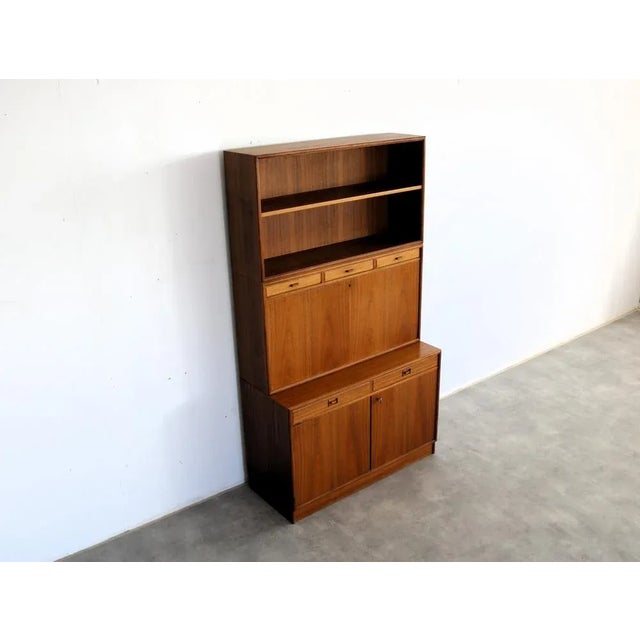 Brown Vintage Wall Cupboard, 1960s For Sale - Image 8 of 11