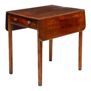 Late Georgian Mahogany Pembroke Table, England, Circa 1780–1820