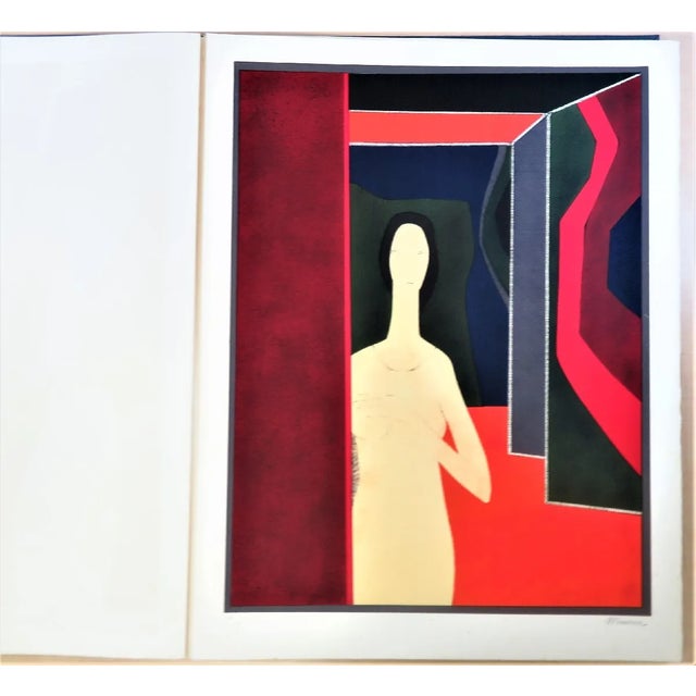 Artist: Andre Minaux Country: France Title: Helene – Passante Medium: Original Lithograph Marks: Hand-Signed & Numbered in...
