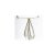 Modern 5" Water Color Holly Paper Print Candelabra Clip-On Drum Lamp Shade For Sale - Image 3 of 3