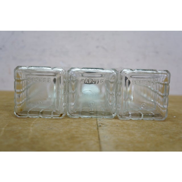 Mid 20th Century Folk Art Wall Hanging Mini Bar W Karoff Barware Decanters & Glasses - 19 pcs For Sale - Image 12 of 18