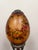 Metal Vintage Hollywood Regency Porcelain Egg Sculpture For Sale - Image 7 of 11