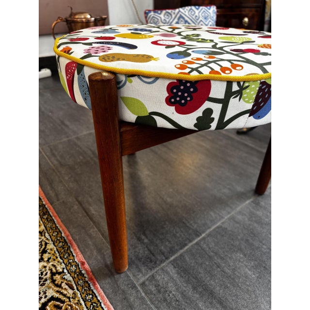 Mid-Century Danish Ottoman by Hugo Frandsen, 1960s For Sale - Image 4 of 8