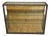 Vintage Display Cabinet with Carved and Gilded Wooden Frame, 1940s For Sale