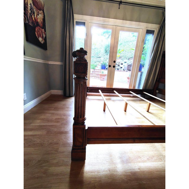 Ethan Allen Townhouse Cal King Bed For Sale - Image 12 of 18