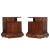 Walnut Burl Nightstands, Set of 2 For Sale - Image 6 of 6