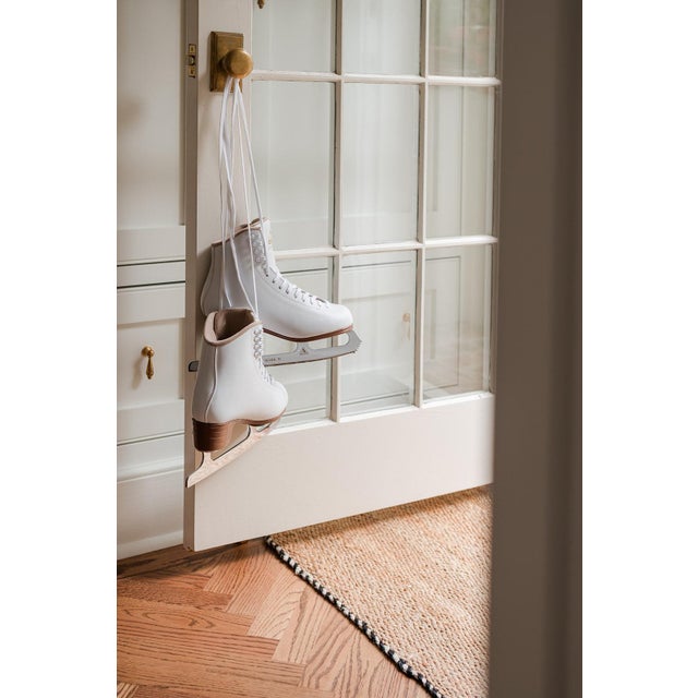 21"x41" Jute Braided Doormat In Wrought Iron For Sale - Image 9 of 11