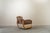 Art Deco Armchairs in Cane and Fabric, France, 1930s, Set of 2 For Sale - Image 3 of 12