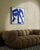 Bodasca, The Blue Man, 2026, Acrylic Painting on Canvas For Sale - Image 6 of 13