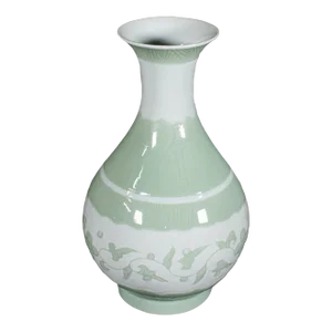 1900's Large Antique Baluster Flower Vase