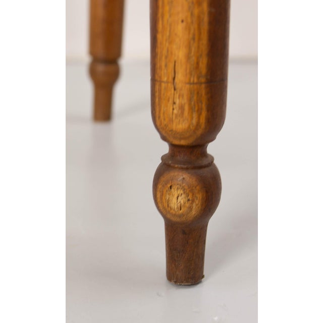 French Straw and Elm Chairs, Late 19th Century, Set of 8 For Sale - Image 14 of 18