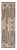 Nazmiyal Collection Light Cream Color Tribal Geometric Contemporary Runner Rug For Sale