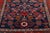 Red Antique Circa 1920 Red Malayer Hand Knotted Runner 3ft 2in X 19ft 11in For Sale - Image 8 of 16