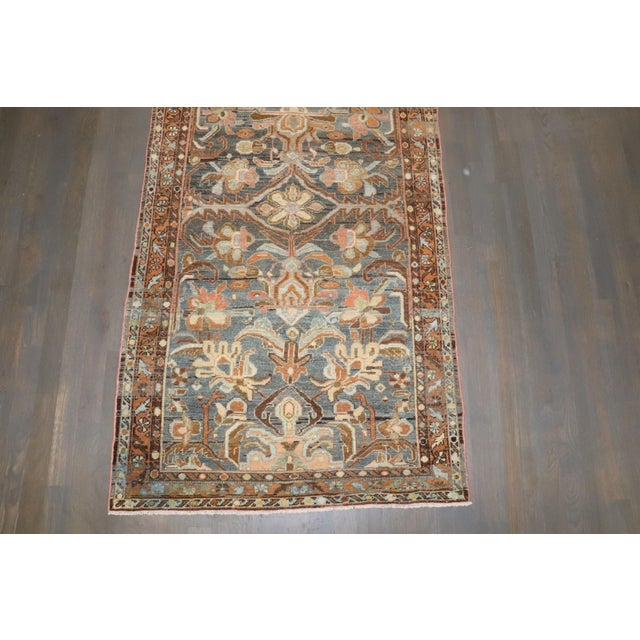 Persian Persian Malayer Antique Long Runner - 2'9" x 16'5" For Sale - Image 3 of 10