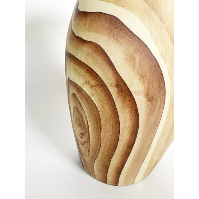 Ceramic Pitcher with Faux Wood Motif, France, 1960s For Sale - Image 6 of 12