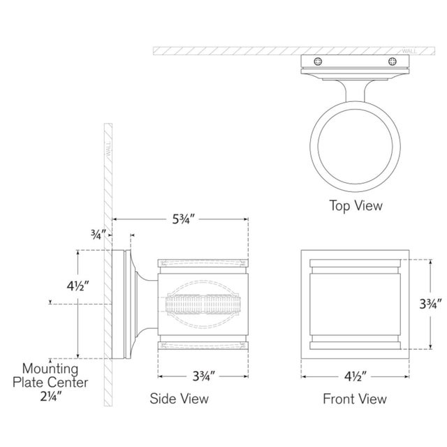 Chapman & Myers for Visual Comfort Signature Provo 5" Canister Light in Antique-Burnished Brass For Sale - Image 10 of 12