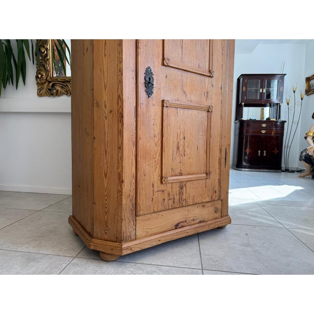 Tyrolean Baroque Biedermeier Farmhouse Cupboard Baroque Cupboard For Sale - Image 11 of 18