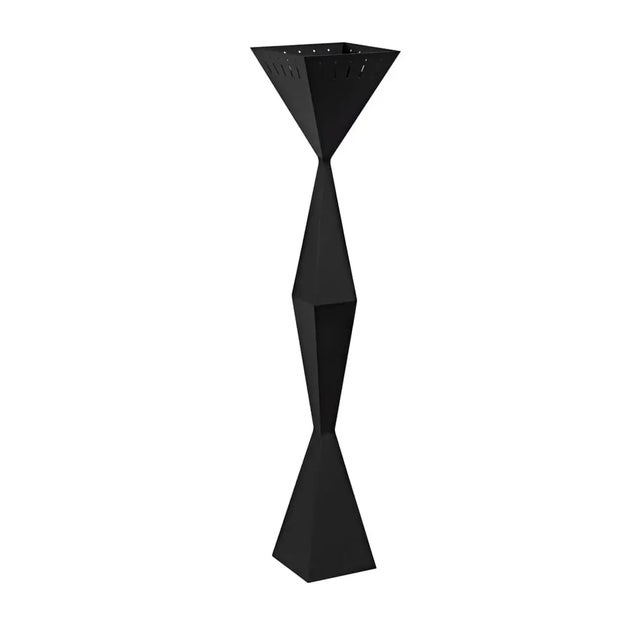 Noir NOIR Brixton Floor Lamp, Black Iron For Sale - Image 4 of 8