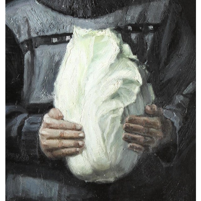 Wei Yi 魏艺, Zhou Shoujun from Childhood, Larger Than Life, 2010, Oil on Canvas For Sale - Image 4 of 7