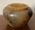 Late 19th Century Antique 19th Century Chinese Carved Mottled Brown Jade Scholar's Desk Object - Small Vase or Pot For Sale - Image 5 of 17