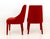 Modern Maxalto Red Mohair Upholstered Chairs, Pair For Sale - Image 3 of 6