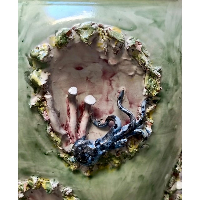 Ceramic Umbrella Stand from ICAV Giordano, Italy, 1960s For Sale - Image 6 of 10