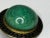 Beautiful Malachite & Greek Key Enamel Brooch, c.1865 – Neoclassical Revival For Sale - Image 6 of 16