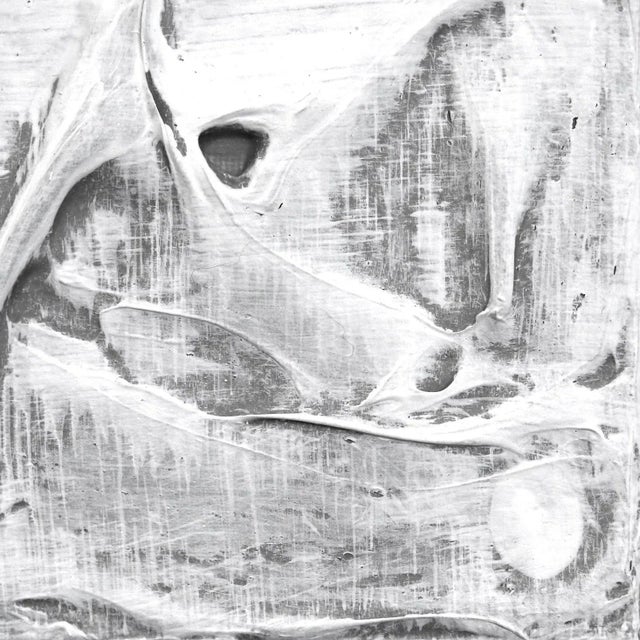 2020s Forces of Nature 4 - Thick Texture Impasto Sculptural Original Wall Artwork by Len Klikunas For Sale - Image 5 of 11