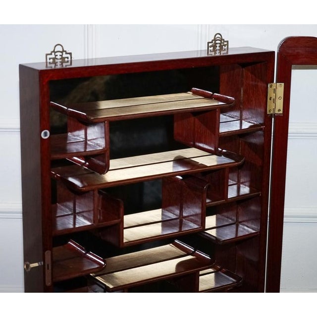 Chinese Hanging Wall Mount Display Cabinet For Sale - Image 9 of 16