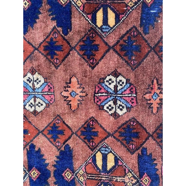 Vintage Silk Turkmen Rug For Sale - Image 6 of 18