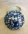 Vintage Blue & White Porcelain Trinket Box For Sale In Palm Springs - Image 6 of 9