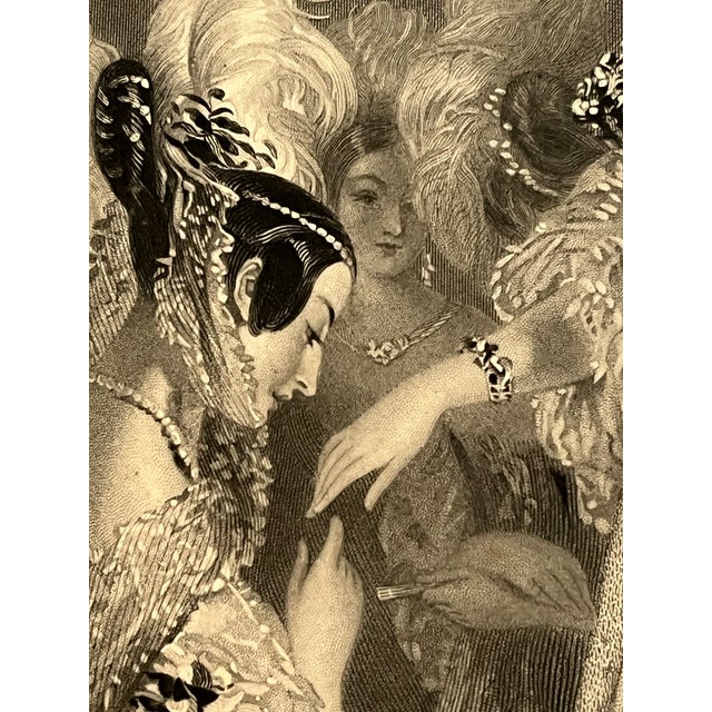 Antique Portrait of Queen Victoria 19th Century Engraving. For Sale - Image 9 of 9