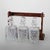1920s Antique Oak Tantalus With 3-Art Glass Spirit Decanters C1920 For Sale - Image 5 of 7