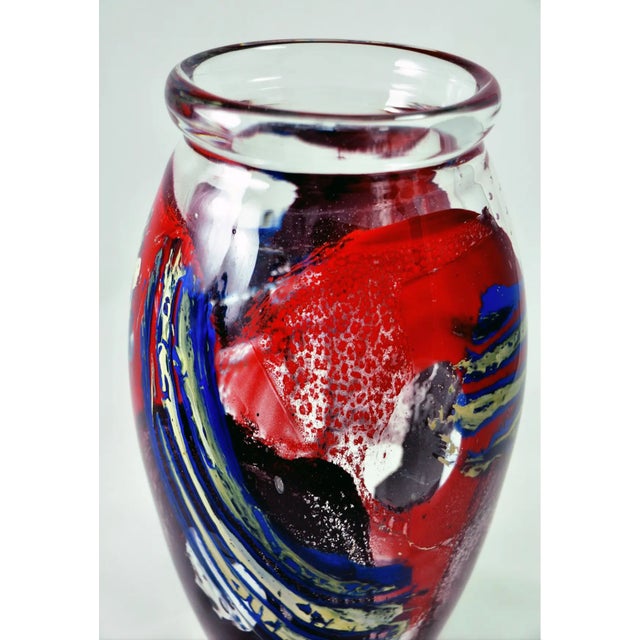 1989 John De Wit Signed Vase For Sale - Image 9 of 9