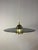 This pendant lamp, crafted from smoked glass and brass by jan eskil eskilsson for the renowned swedish manufacturer belid,...