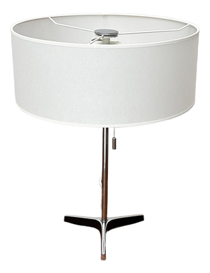 Mid-Century Space Age Minimalist Tripod Table Lamp, 1960s