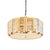 Scandinavian Mid-Century Glass & Brass Ceiling Light/Chandelier Attributed to Carl Fagerlund for Orrefors, Sweden, 1960s For Sale - Image 11 of 11