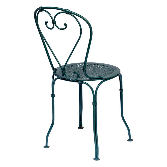 Antique Garden Table/4 Chair Set For Sale - Image 18 of 18
