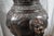 Monumental Japanese Patinated Bronze Crane Floor Vase With Shishi Lion Handles | Meiji Style For Sale - Image 9 of 12