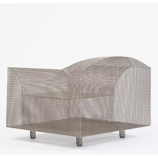 Metal How High the Moon Chairs by Shiro Kuramata for Vitra, 1987, Set of 2 For Sale - Image 7 of 18