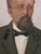 Antique Oil Portrait Painting, Ukrainian Artist Soroka, Male Figure 80-60 For Sale - Image 4 of 6