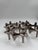 Mid-Century Modern Brutalist Chrome Taper Candleholders by Nagel Stoff for BMF, 1950s, Set of 4 For Sale - Image 12 of 18